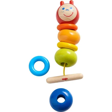 HABA 305227 Fädelspiel Raupe