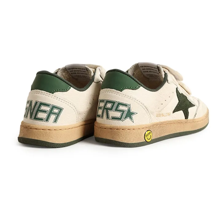 Golden Goose Baskets Scratchs Ballstar | Vert
