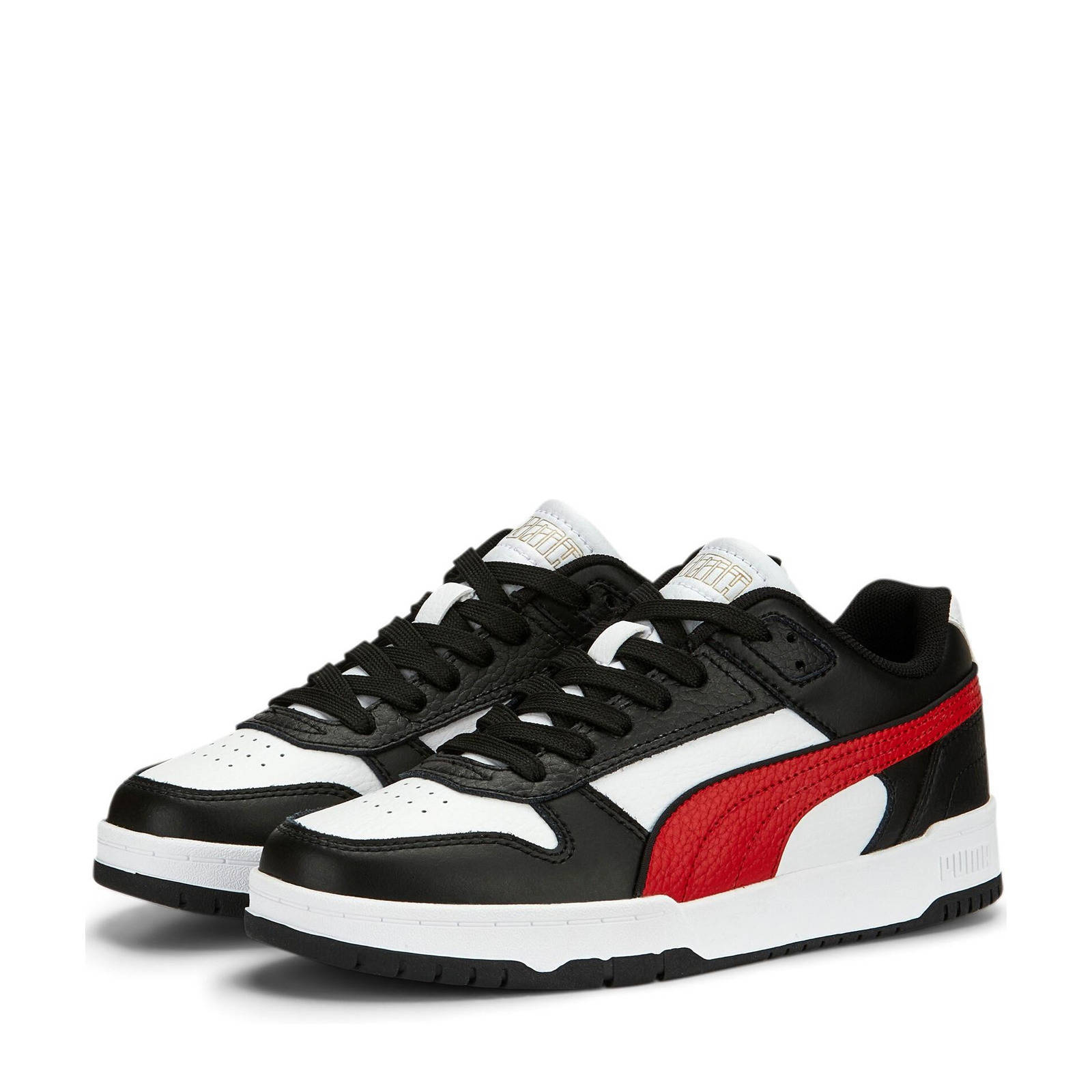 Puma RBD game Low leren sneakers wit