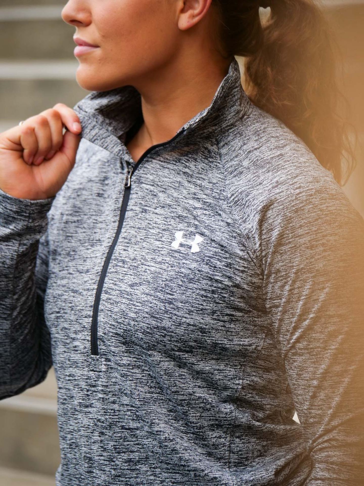 Tech Half Zip Twist