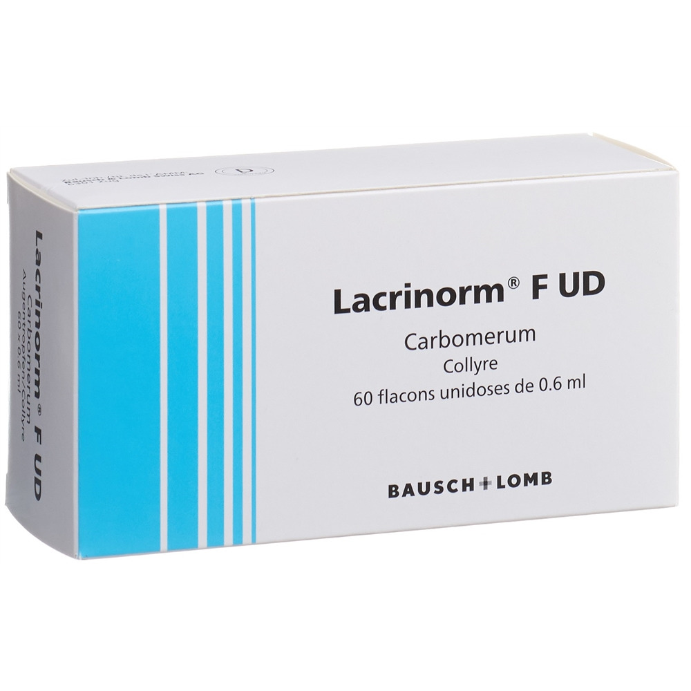 LACRINORM F UD Gtt Opht Unidos 0.6 ml
