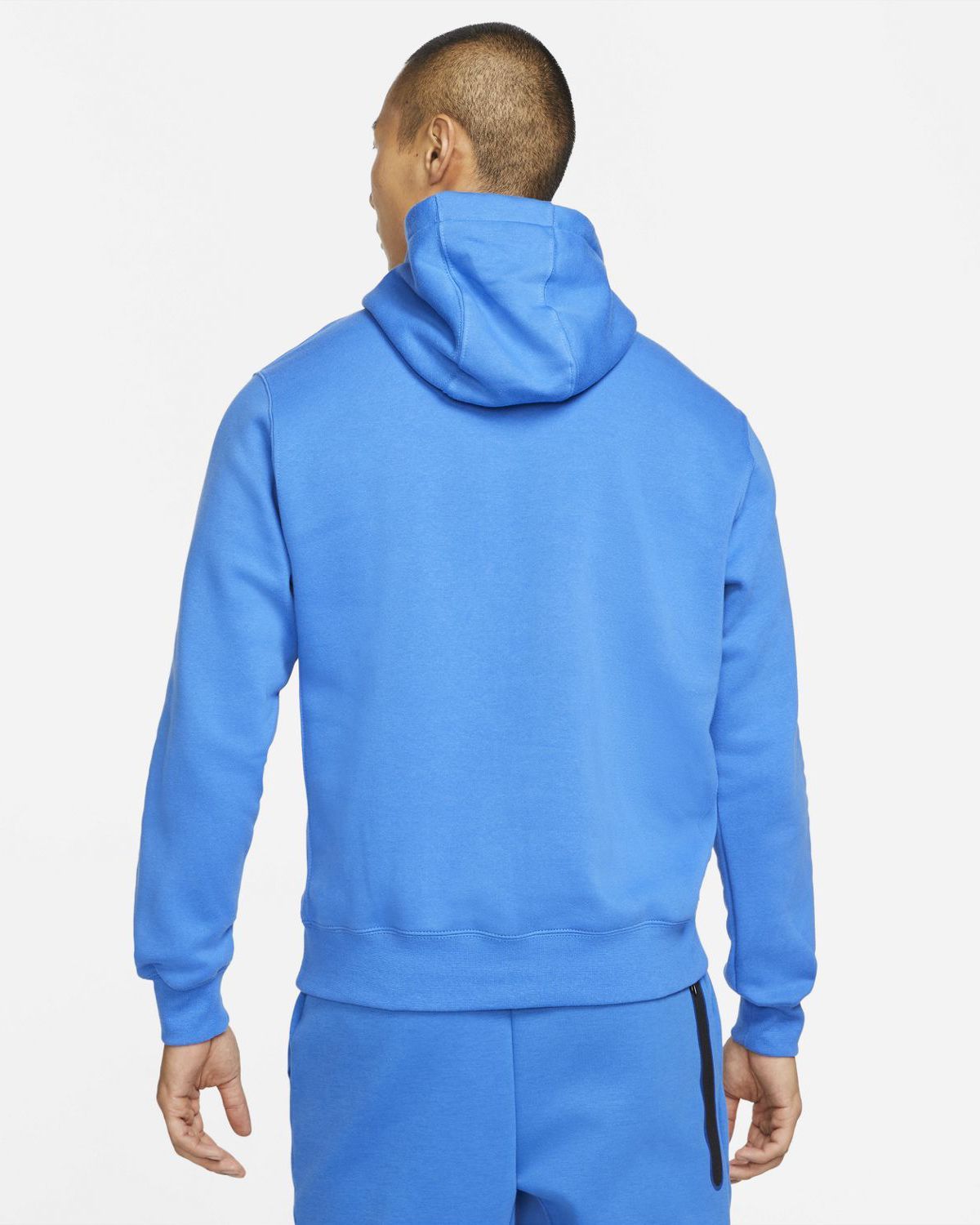 Sweat à capuche Nike Sportswear Club Fleece Bleu pour homme