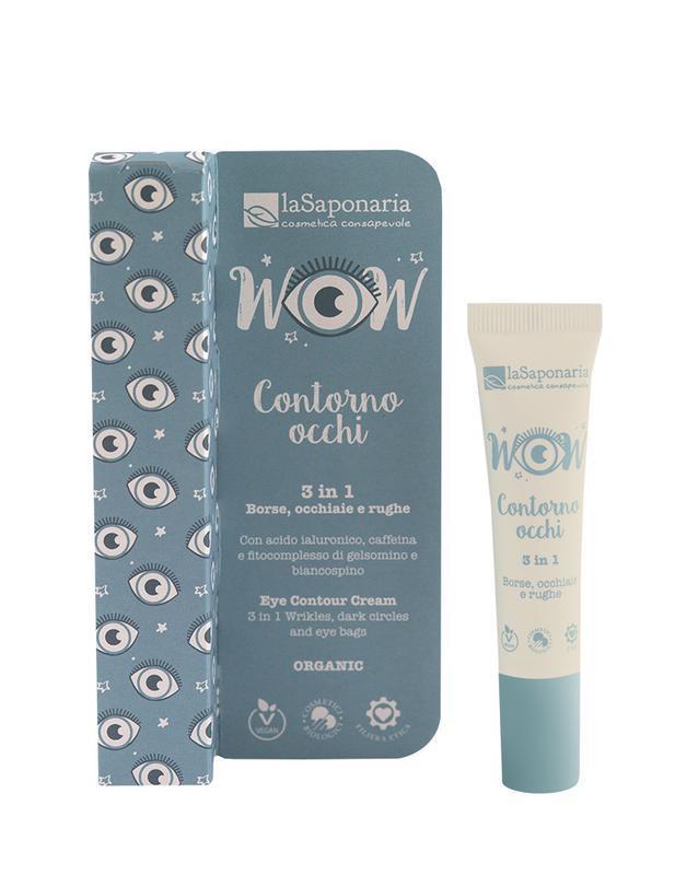 la saponaria Oogcontourcreme 3-in-1 Bio 15 ML