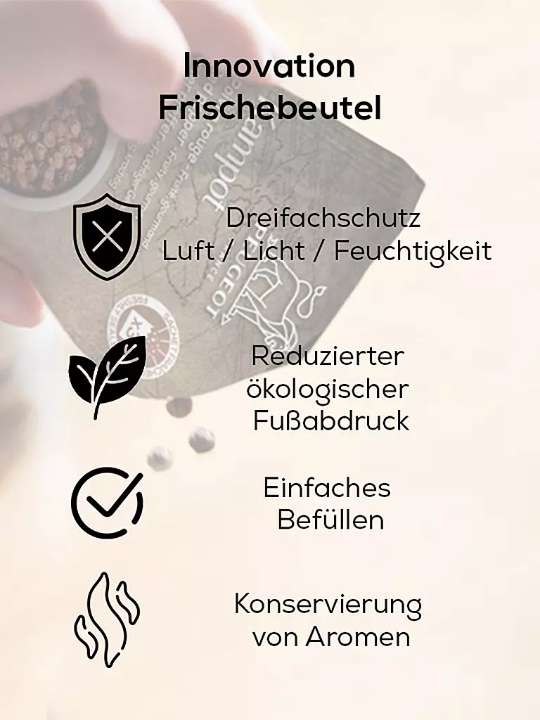 PEUGEOT Pfeffer schwarz Tan Hoi  Vietnam 4x20g schwarz
