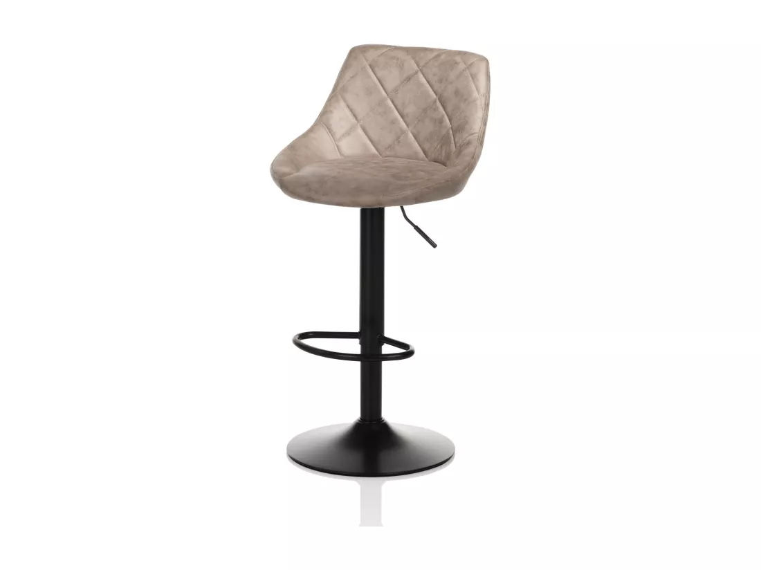 Set de 2 Tabourets BEN marron clair