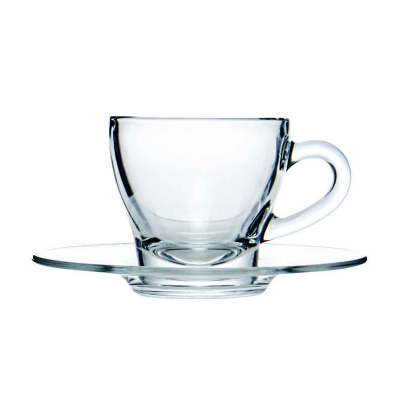 Lot de 2 tasses et 2 sous-tasses