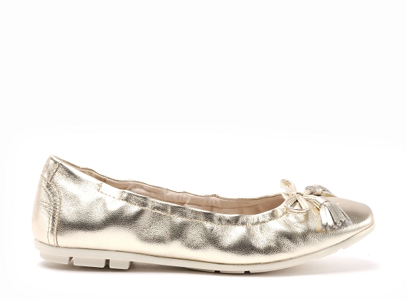 Tamaris ballerines femme 22107 42 or