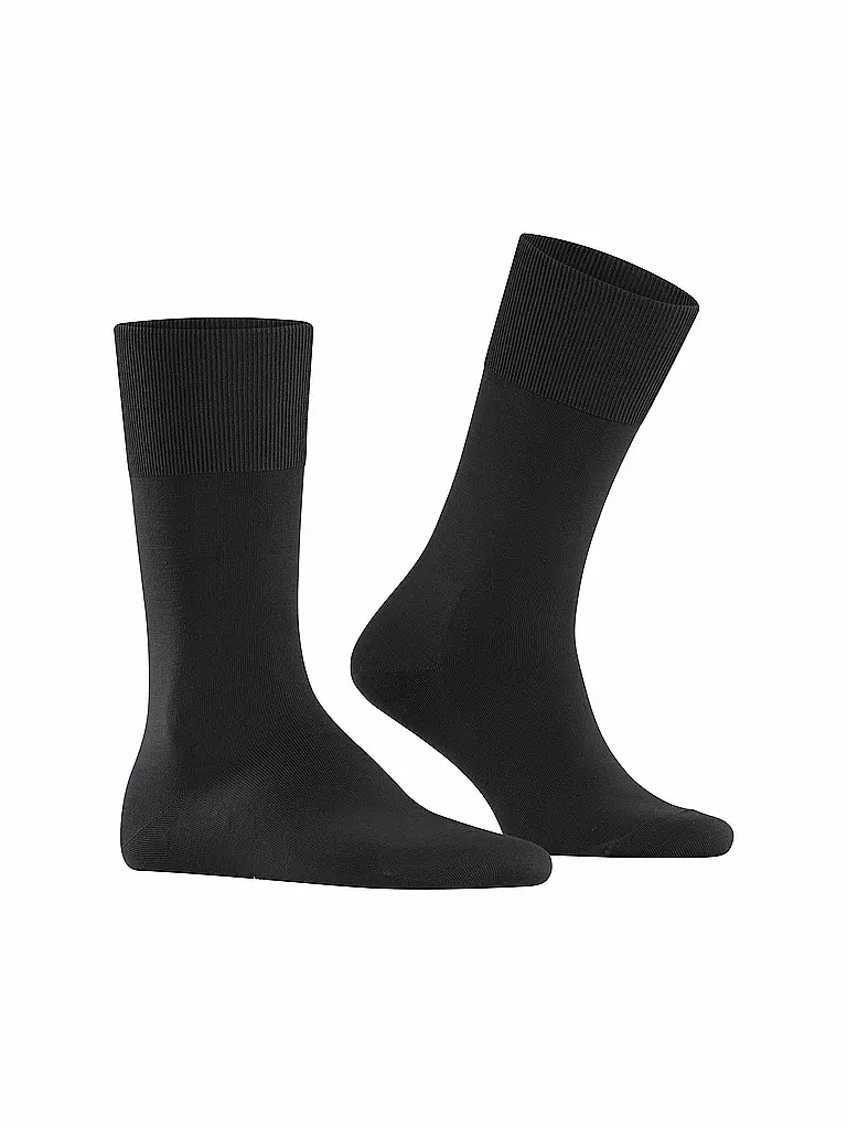 FALKE Herren Socken CLIMAWOOL black  schwarz