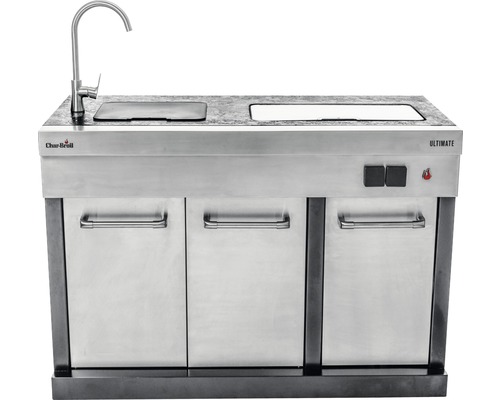 Char-Broil Ultimate Entertainment Grill Keuken 1 Brander 63,5 x 127 x 123,5 cm Roestvrij Staal