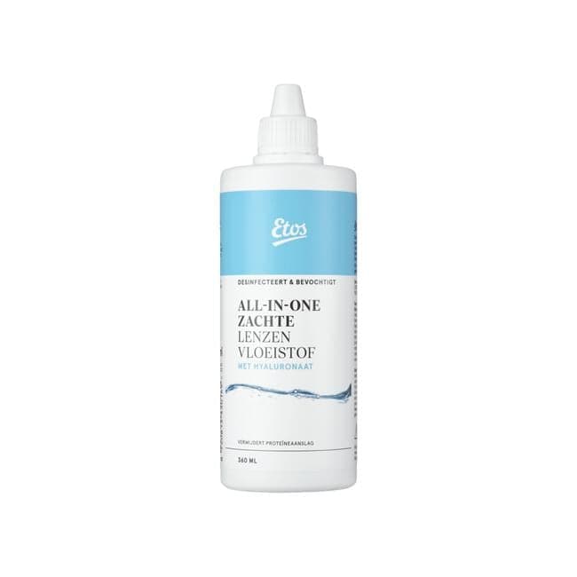 Etos Zachte Lenzen All-in-1 Met Hyaluron Vloeistof 360 ML