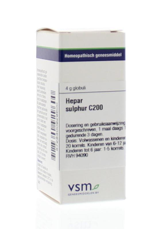 VSM Hepar sulphur c200 4g