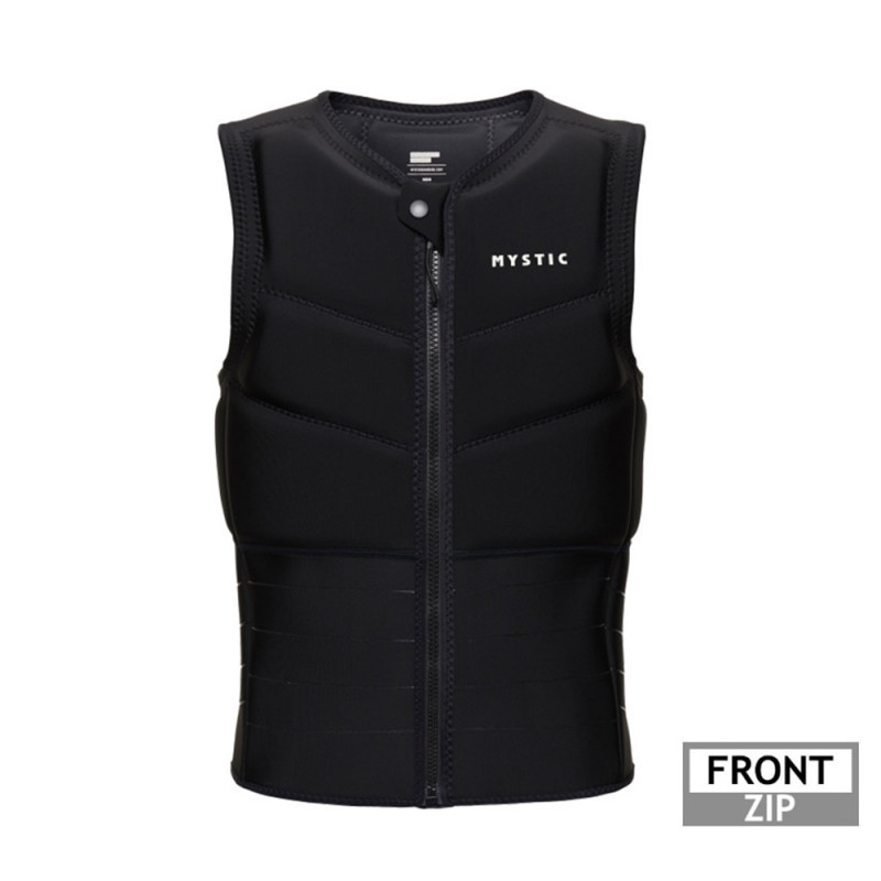 GILET IMPACT MYSTIC STAR FRONTZIP BLACK