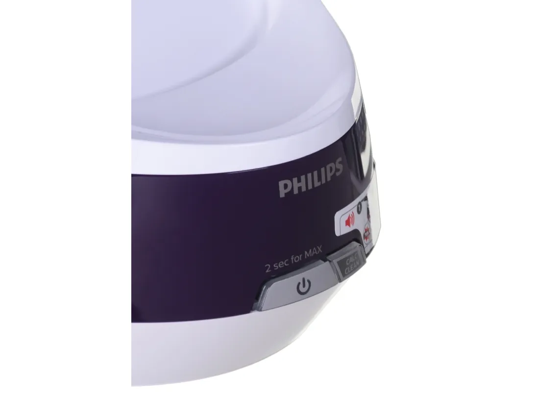 Philips PerfectCare Compact Plus GC7933 - Dampstrygejern med automatisk afbrydelse - såleplade: SteamGlide Plus - 2400 W - magisk lilla