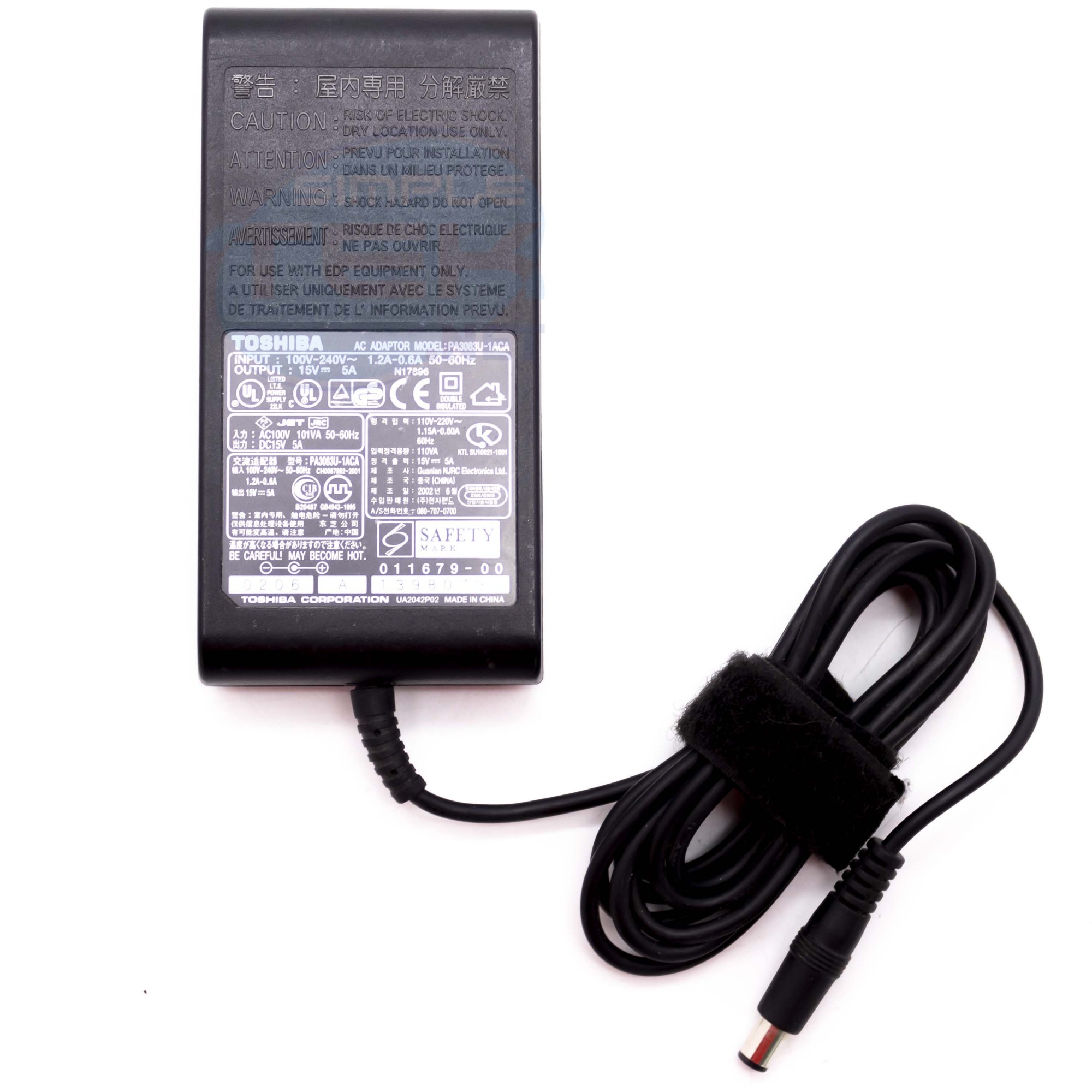 Toshiba PA3083U-1ACA Power supply