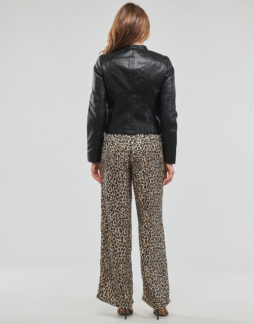 Vero Moda - VMLOVE LAVINE SHORT COATED JACKET - Noir