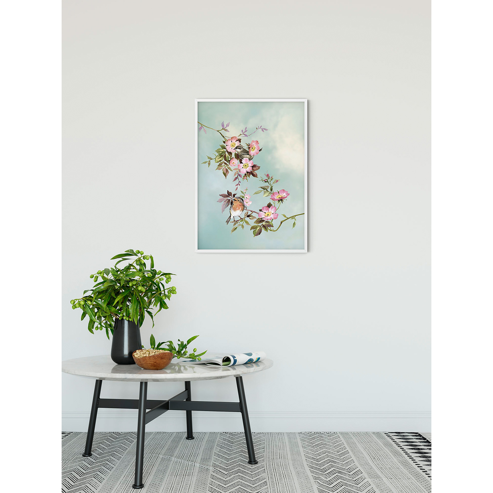 Wandbild SALUTATIONS DU MATIN - 50x70 cm
