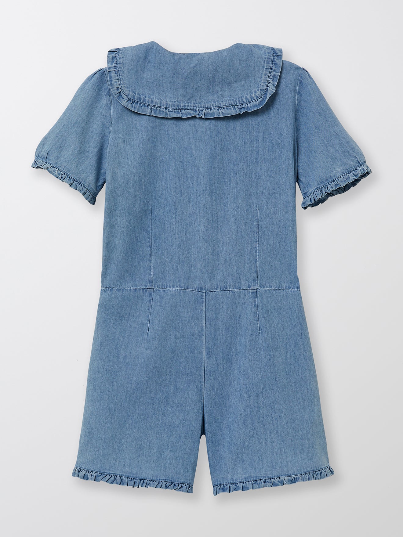 Combi-short Fille en denim light