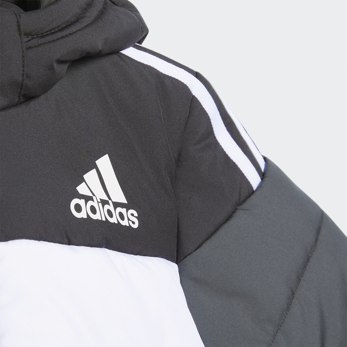 ADIDAS SPORTSWEAR<br>Jaqueta de plumas com zíper e capuz
