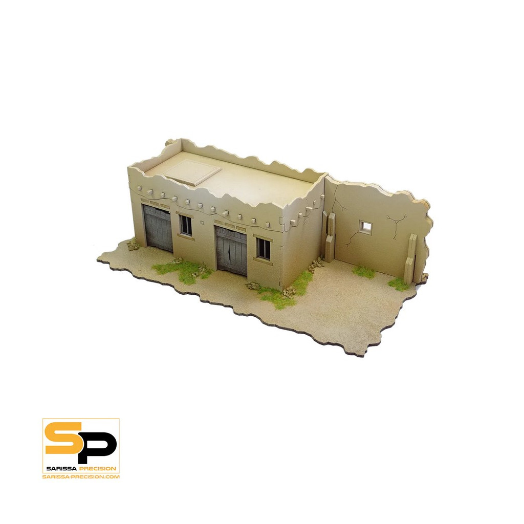 Old West: Alamo West Wall Buildings