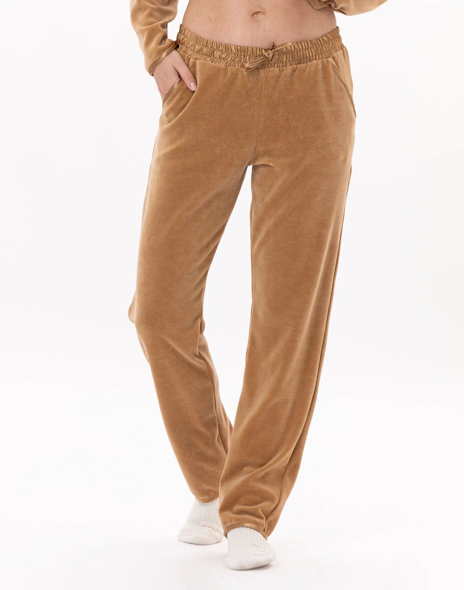 VELVET 880 - Pantalon en velours | Doré