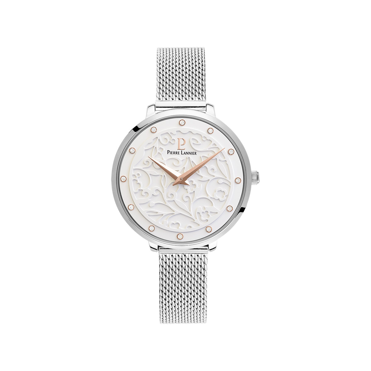 Montre Pierre Lannier acier milanais