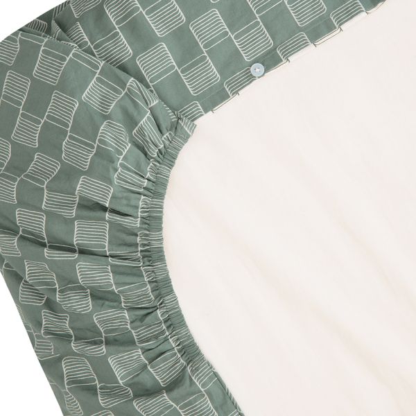 Witlof For Kids Sticky Stripes Tuck-Inn Dekbedovertrek - 120 x 150 cm