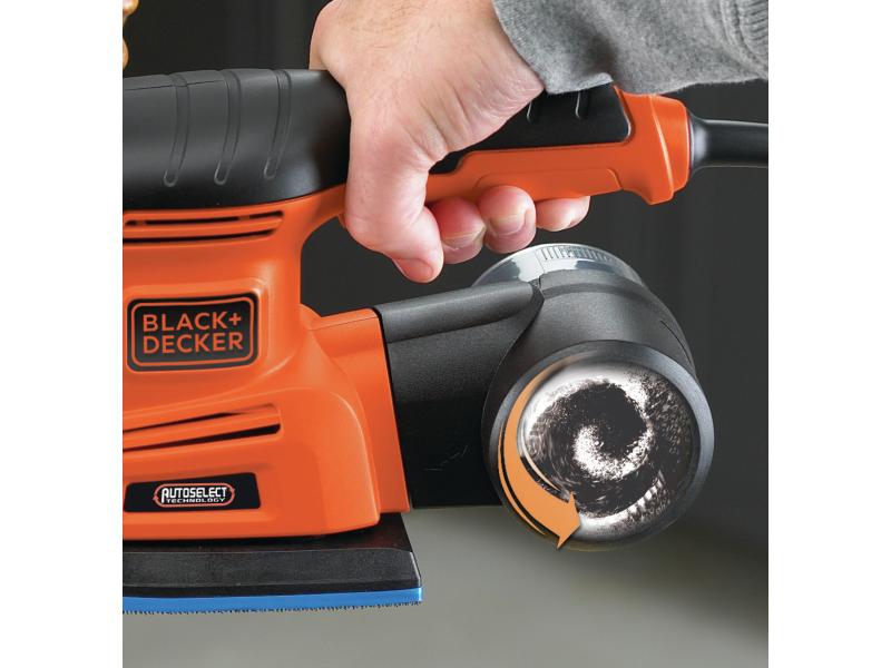 BLACK DECKER Multischleifer Autoselect 4 in 1 Multischleifer mit vier Funktionen