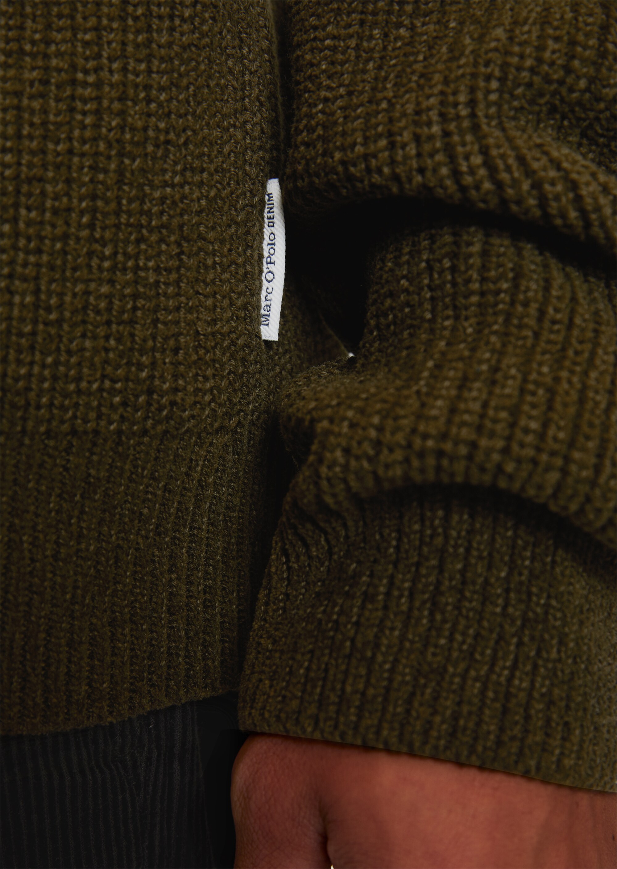 Chenille-Pullover relaxed aus Organic Cotton