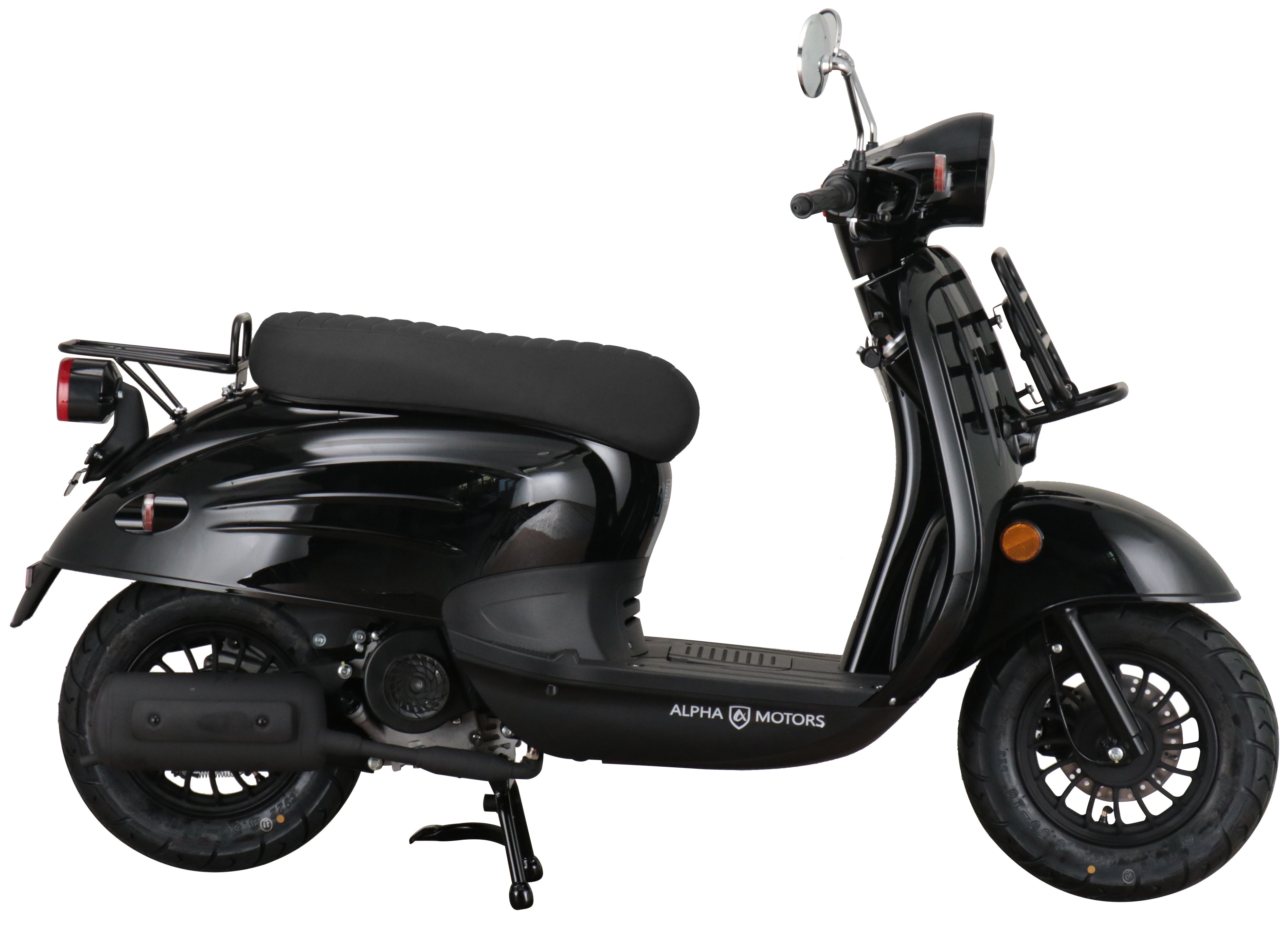 Alpha Motors Motorroller Adria 50 ccm 45 km/h EURO 5 schwarz