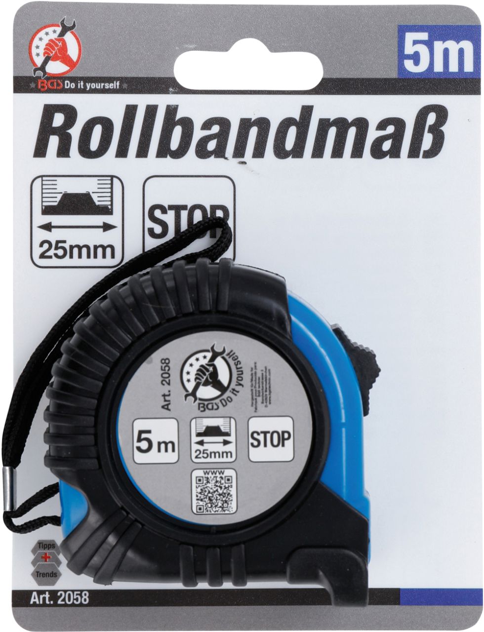 BGS technic Rollbandmaß 5m kaufen | Bike-Discount