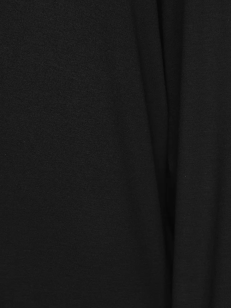 HUGO Loungewear Kapuzensweater -  Hoodie Cropped Fit schwarz