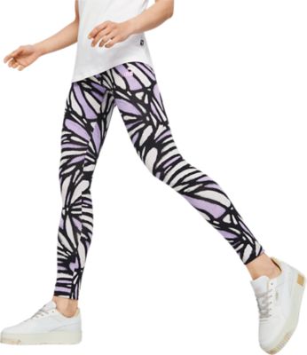 PumaESS+ NOVA SHINE AOP Leggings - gemustert