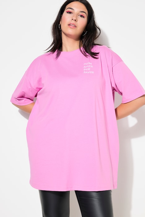 T-Shirt, oversized, Scribble Print