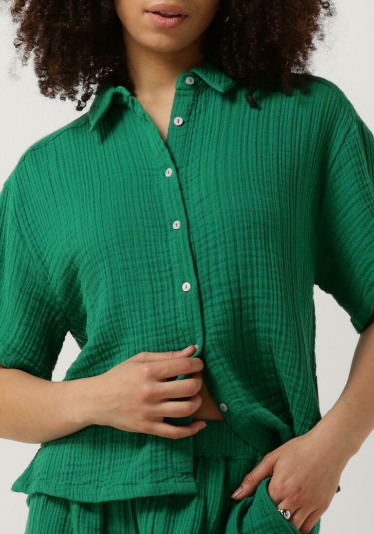 NOTRE-V groene notre-v blouse nv-delu