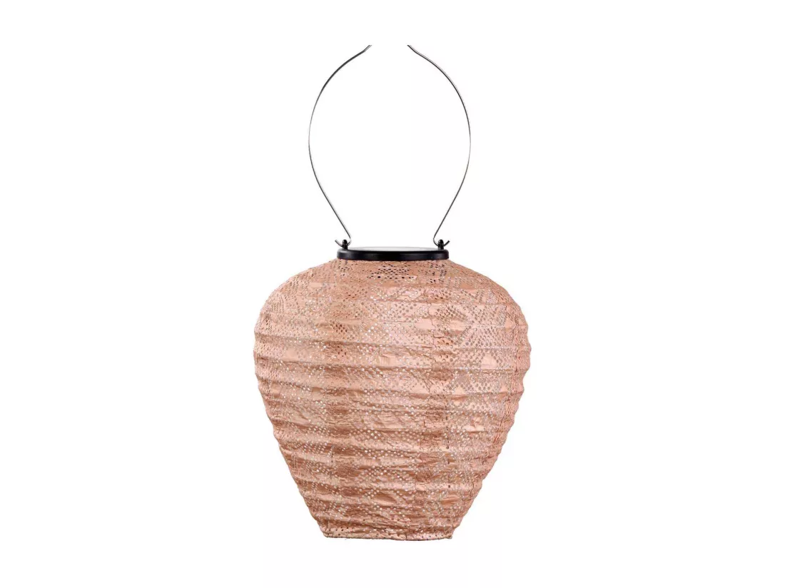 Lanterne solaire Balloon 20 cm Mosaic - Rose