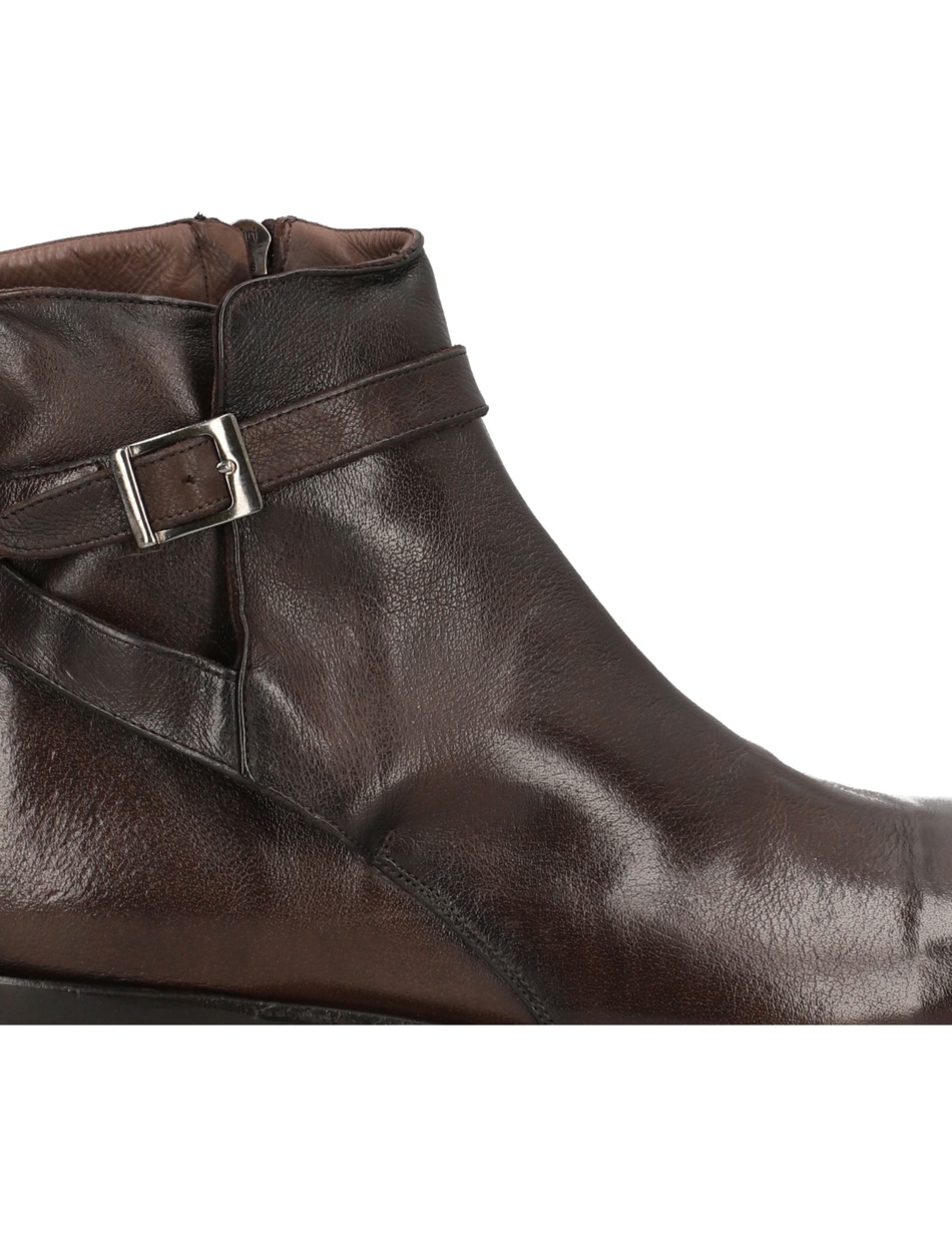 Glattleder Stiefelette