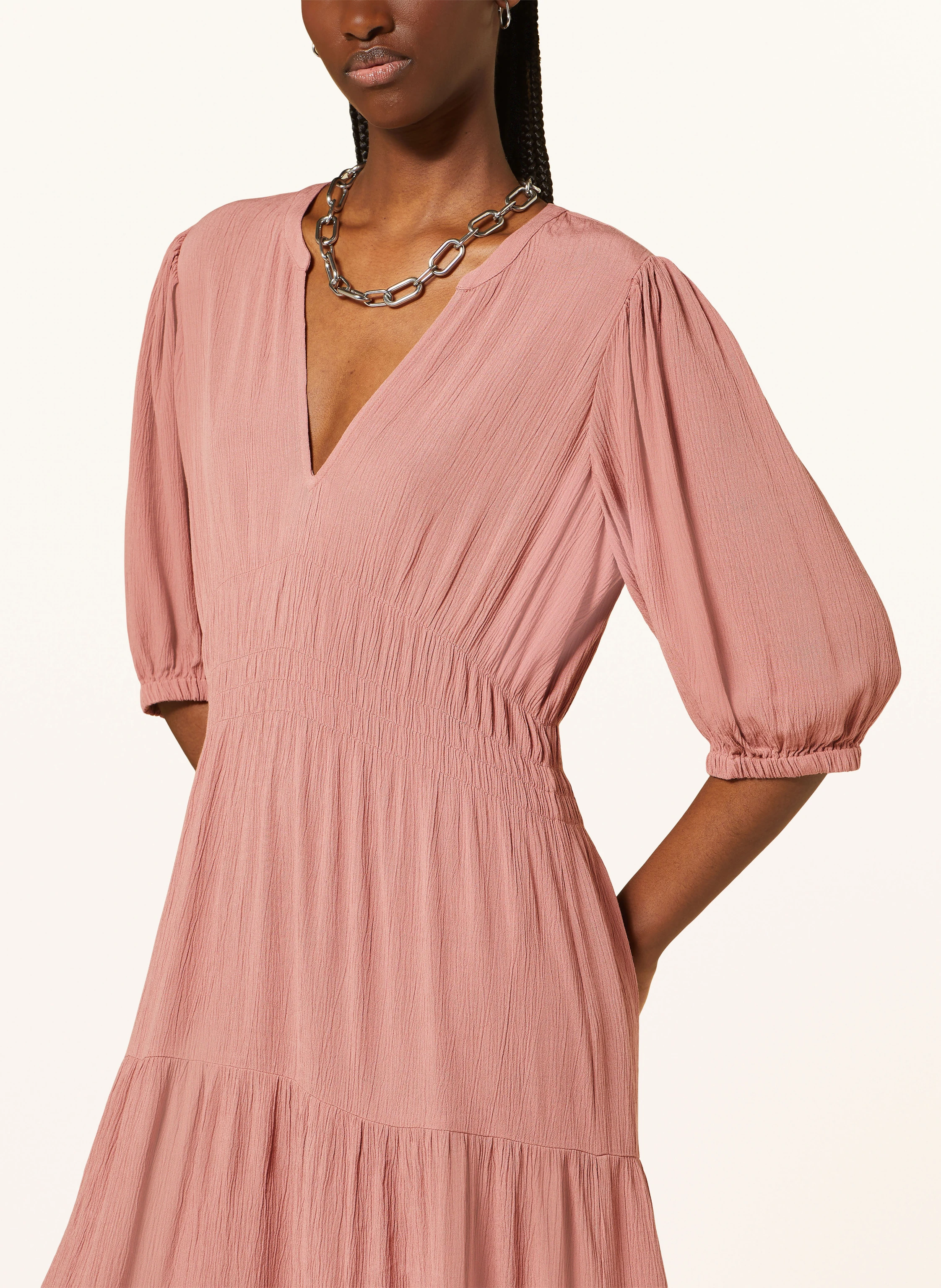 ba&sh Kleid NORMA mit Rüschen