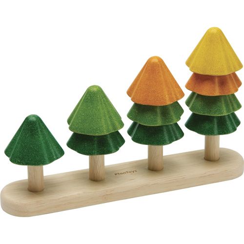 Plan toys sorteer- en telspel bomen