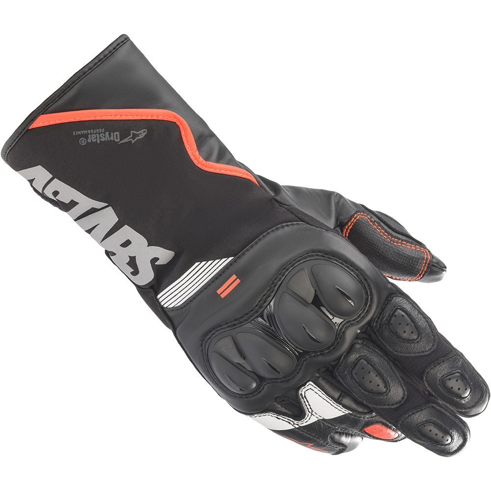 Alpinestars - Gants SP-365 Drystar® Noir / Blanc / Rouge fluo