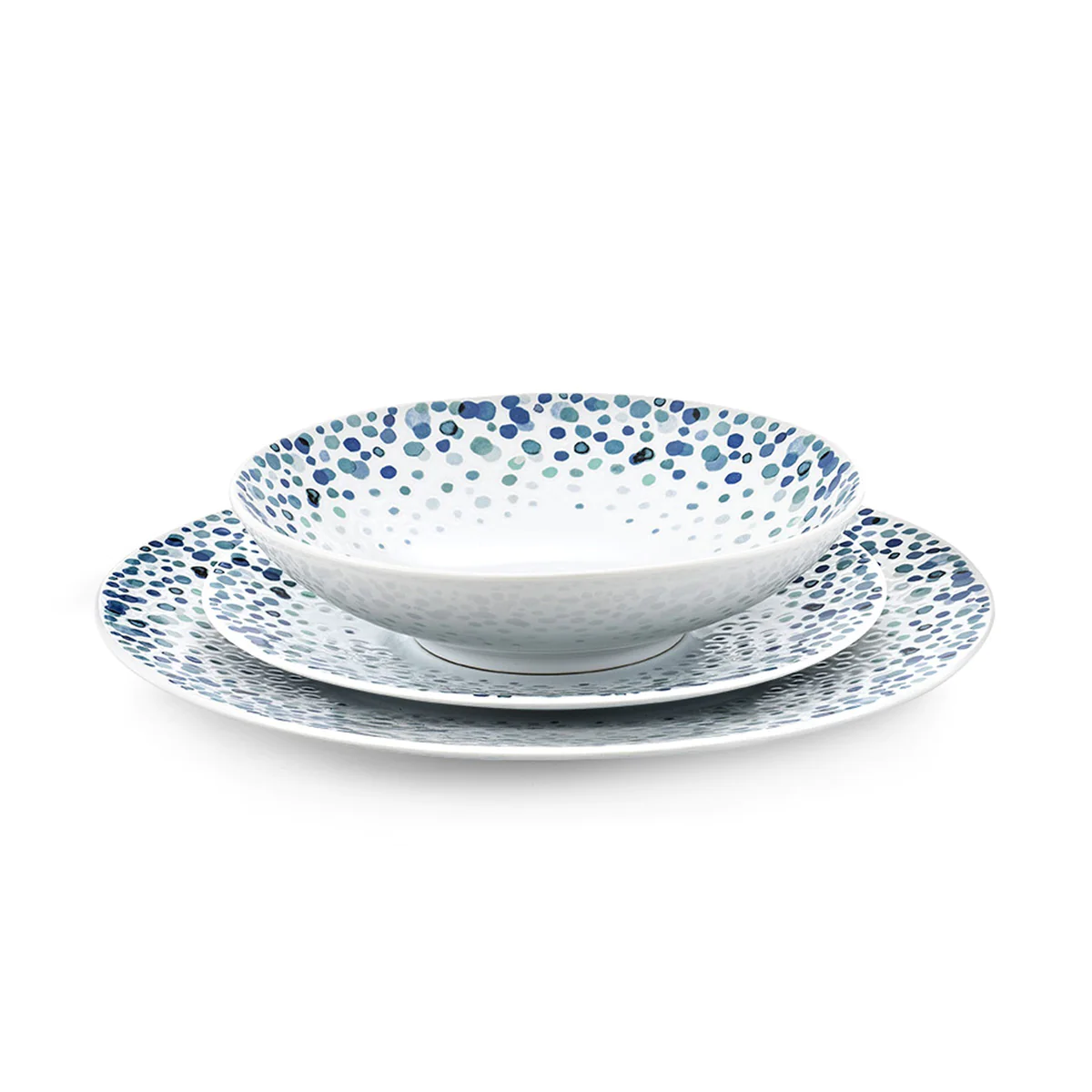 Lolly Pop - Assiette salade et pâtes 19 cm (lot de 6) Médard de Noblat