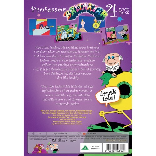 Professor Balthazar: Den Komplette Samling - DVD