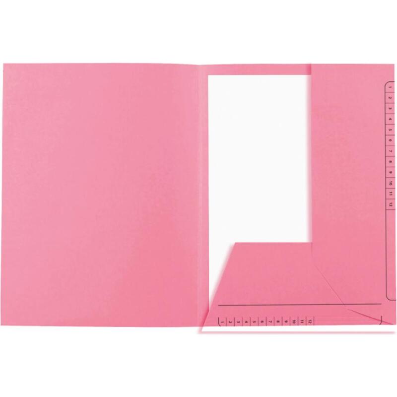Paquet de 25 chemises 2 rabats SUPER 210 Contact - 24x32cm