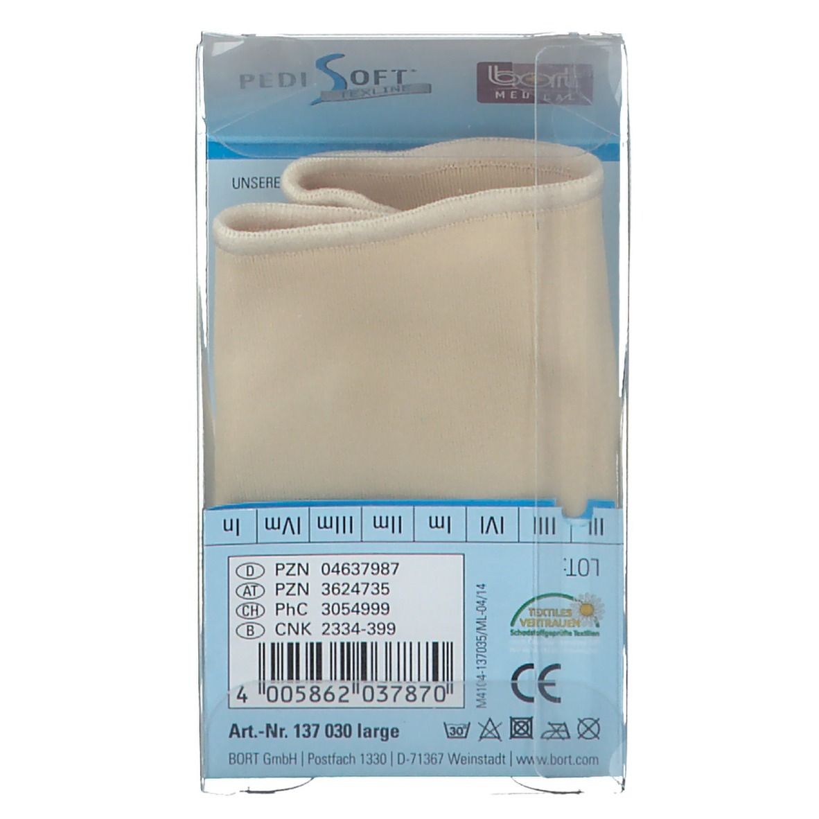 BORT PediSoft® TexLine Hallux-Pad ab Gr. 41