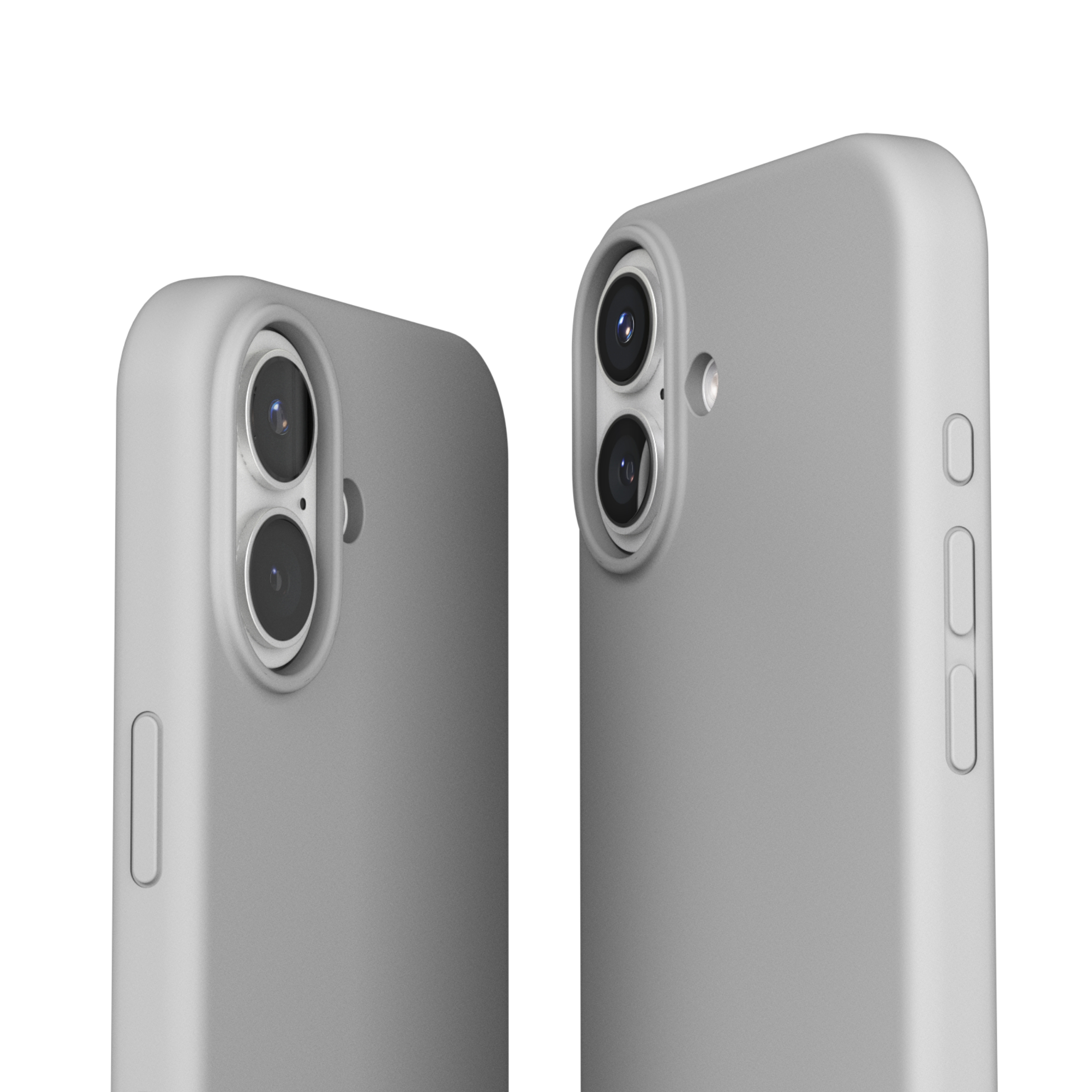 iPhone 17 MagSafe Soft Silicone Hülle Case Recycled (MSC00101) - Light Gray