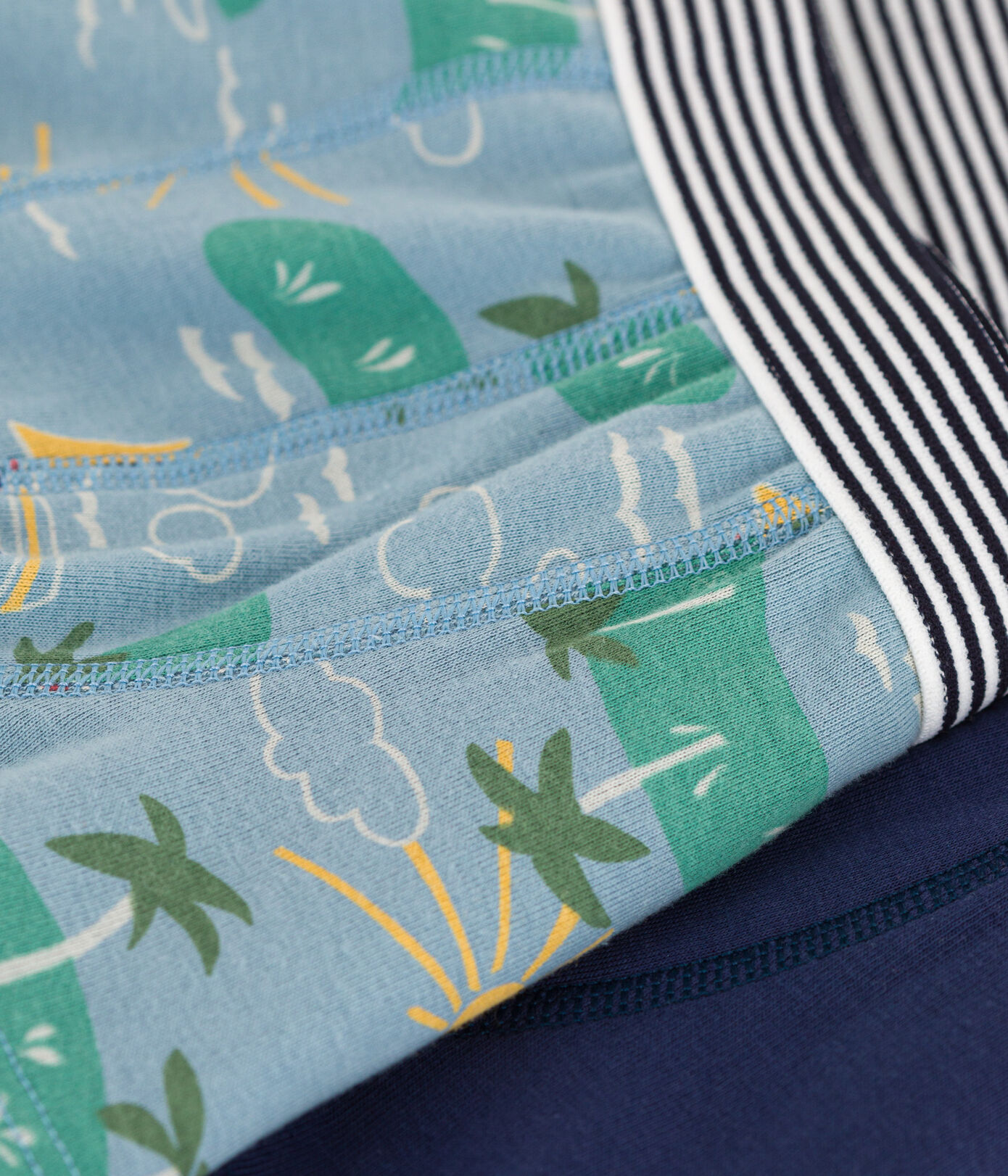 Lot de 2 boxers explorateur en coton petit garçon