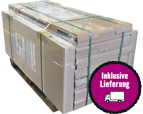 Pallet zware boutloze stellingkast Schulte grijs 200x160x60 cm 5 houten planken draagvermogen 1250 kg 9 stuks