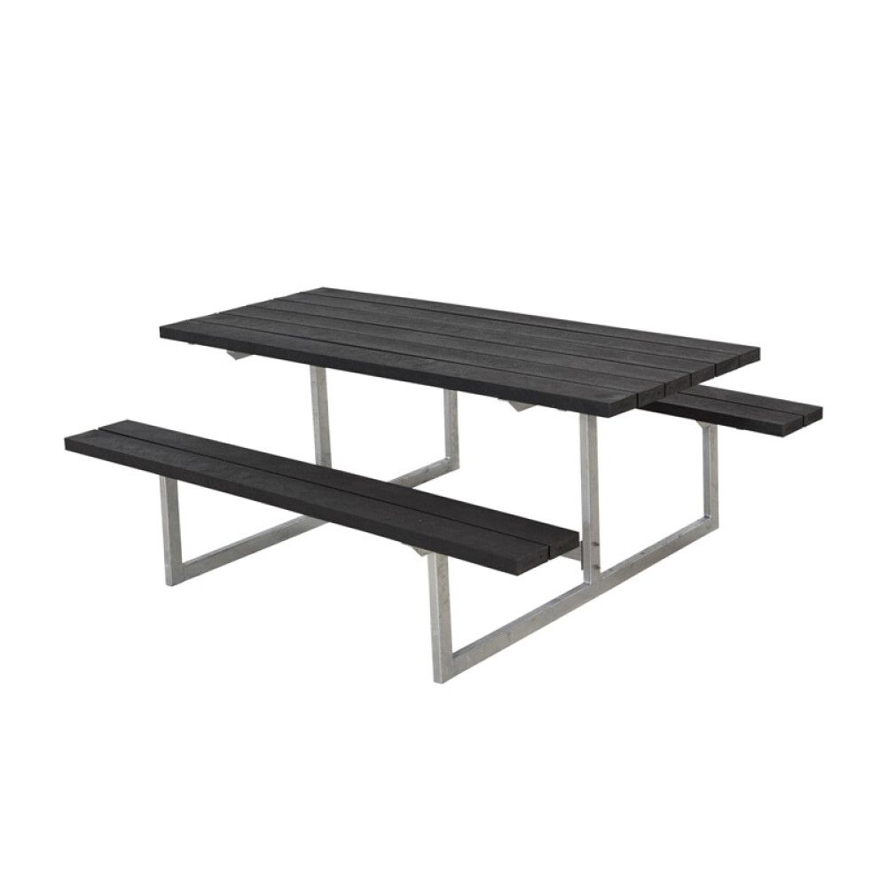 BENKESETT PLUS CLASSIC RE-PLAST 177CM SVART KOMPOSITT