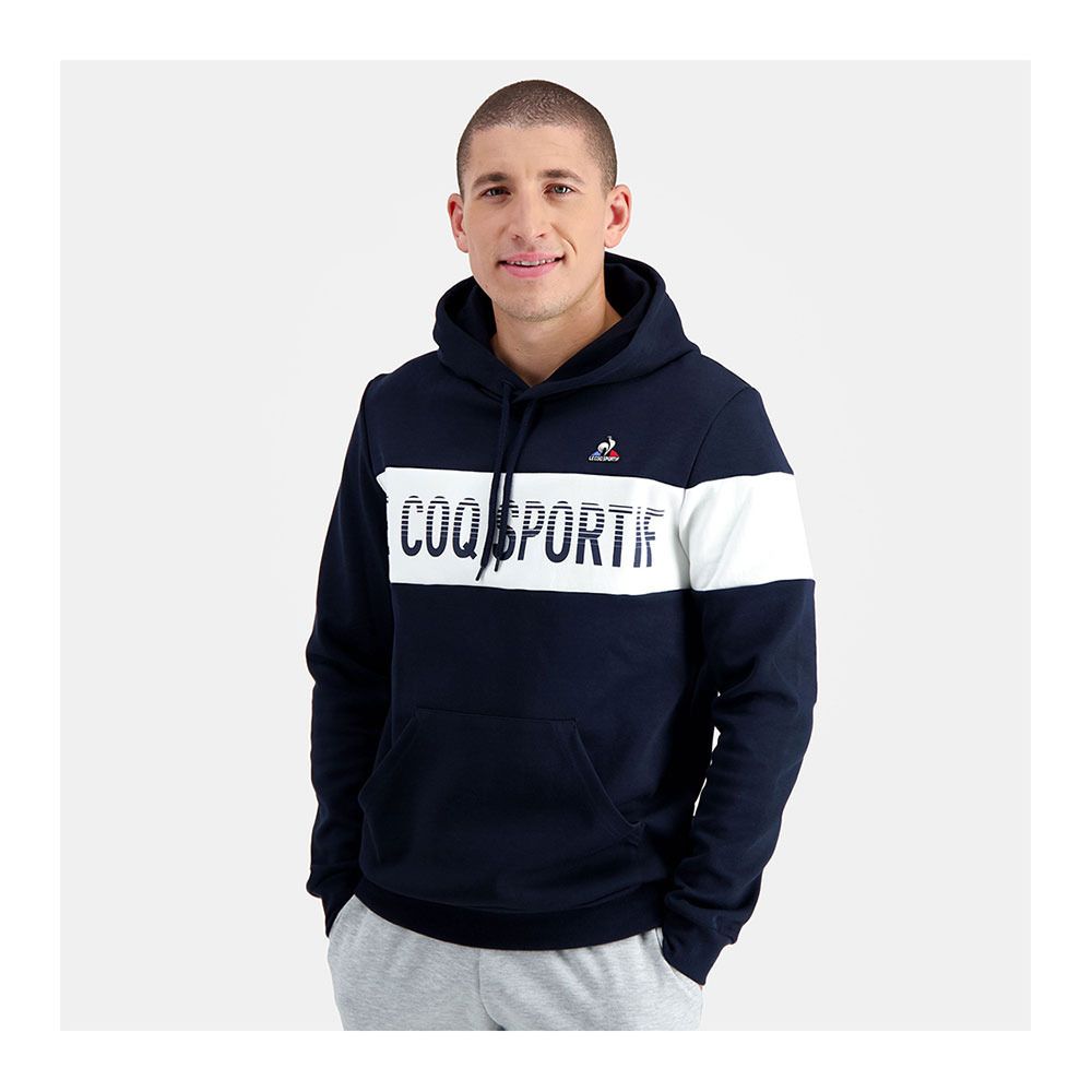 Le Coq Sportif BAH N°1 - Sweat sky captain/new optical white