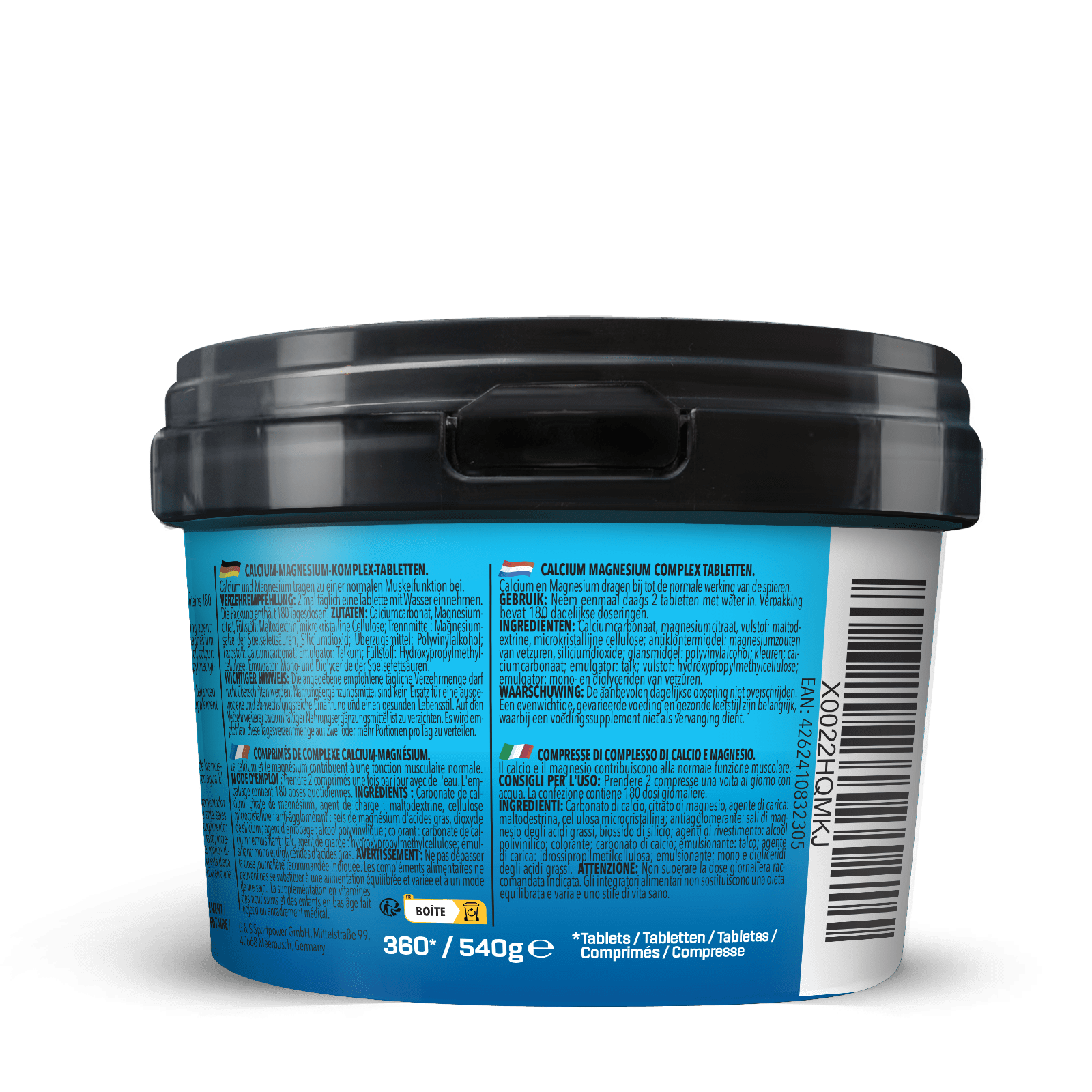 BIG PACK Calcium & Magnesium Complex (300 Tabletten)