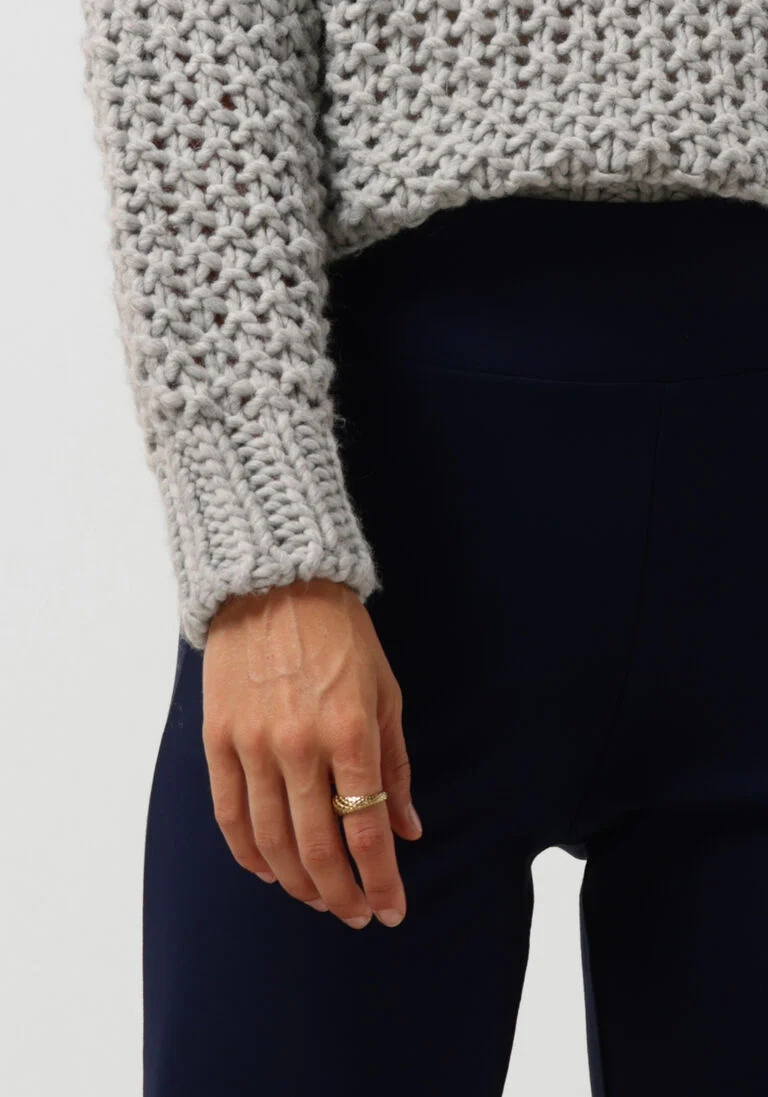 JANSEN AMSTERDAM donkerblauwe jansen amsterdam flared broek lecia